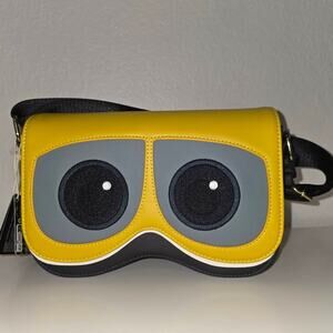 Loungefly Disney Pixar WALL-E Eyes Space Scene Crossbody Bag  NWT